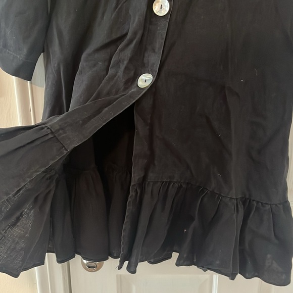 Vintage linen tunic - Picture 5 of 6